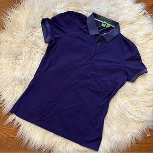 Hugo Boss Moisture Manager UV Protection Golf Polo Sz 7